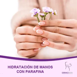 Hidratación de manos con parafina